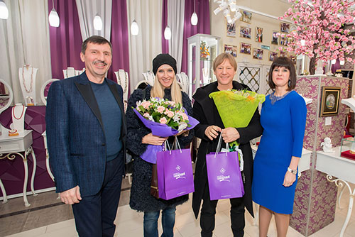 Влад Денисов, Марина и Дмитрий Харатьян, Рита Денисова