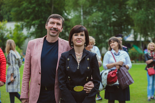 Влад и Рита Денисовы основатели ювелирного холдинга «Галерея самоцветов» и ювелирного дома «Denisov&Gems» 