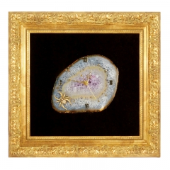 Часы из натурального камня "Паук" Драгоценный камень агат