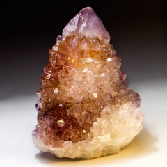 Коллекционный минерал - Аметист "Кастусовый кварц" месторождение  ЮАР