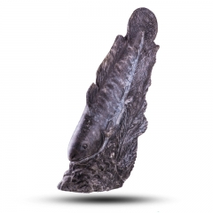 Фигурка из камня "Рыба" Камень ангидрит