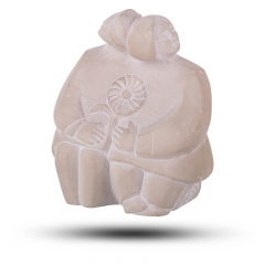 Статуэтка из камня "Счастье" Камень известняк